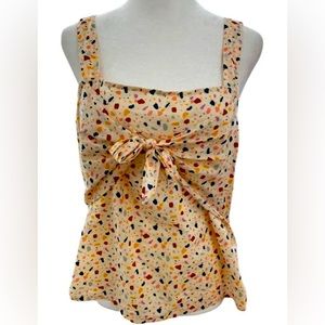 Madewell Speckled Cream Tank Top